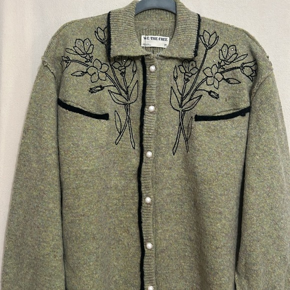 Free People Wildflower Cardi - Picture 6 of 10